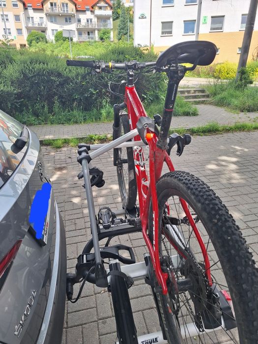 Bagażnik rowerowy na hak Thule na 3 rowery