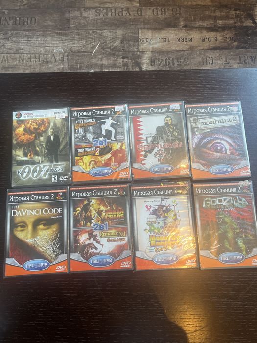 Диск для консоли ps2