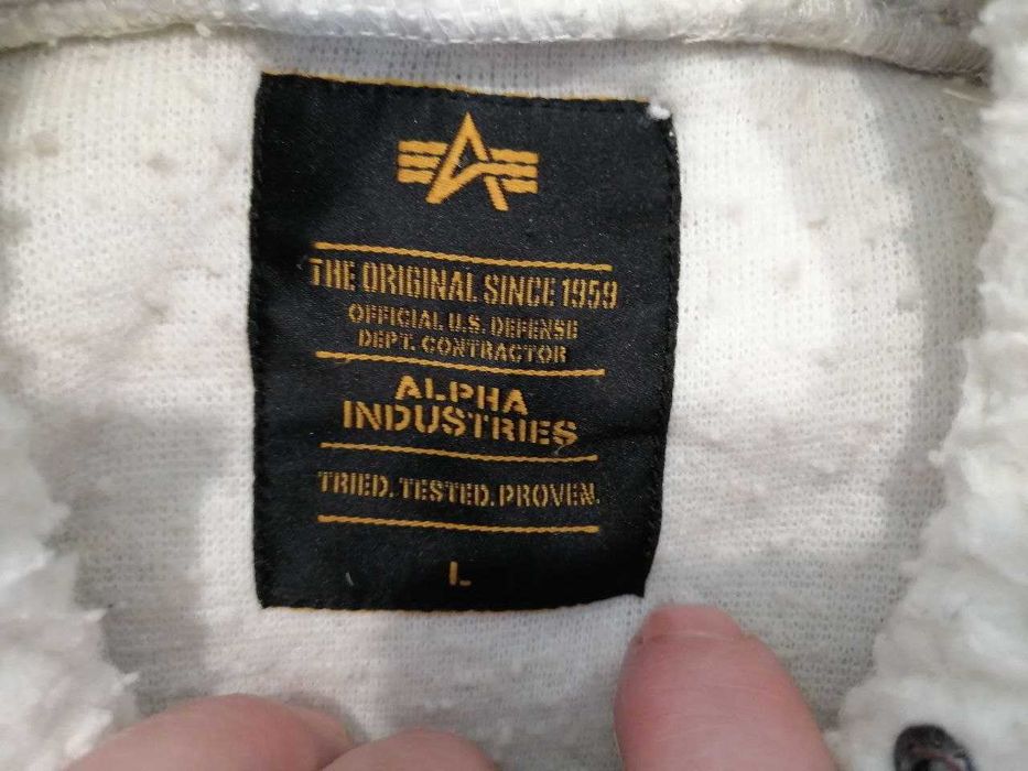 Толстовка с капюшоном Alpha Industries Inc Teddy  Размер  L