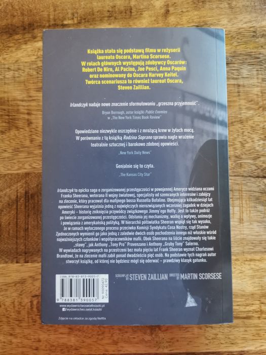 Irlandczyk. Charles Brandt