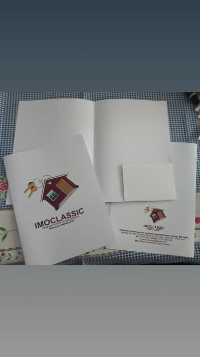 Pastas A4 personalizadas para guardar documentos