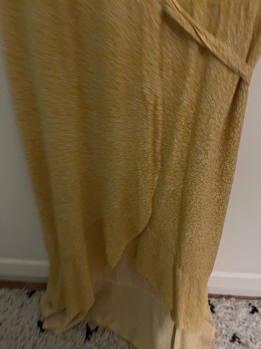 Vestido envelope amarelo