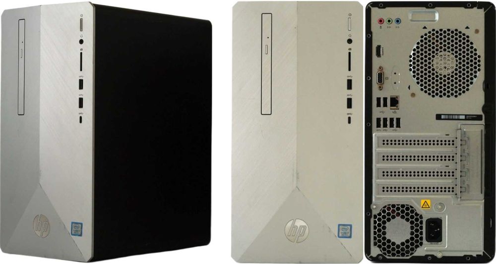 Десктоп HP Pavilion 595-p0084 (i7-8700/8GB DDR4/m.2/Wi-Fi/W/БЖ 180Вт)