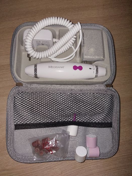 Set Manicure/Pedicure Medisana Elétrico USADO - Em Ótimo Estado