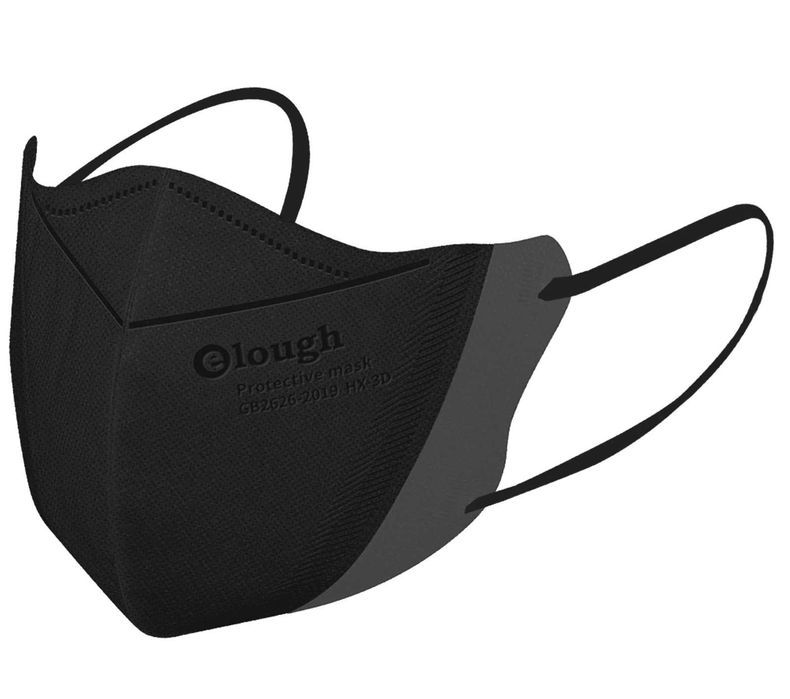 Маска KN95 FFP2 черная 3шт.