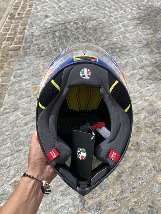 Capacete AGV Pista GP RR Winter Test 2005
