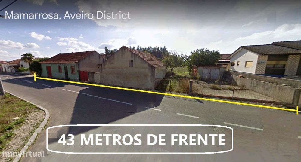 43m de Frente • 2.460m² • Casa Antiga Para Restaurar