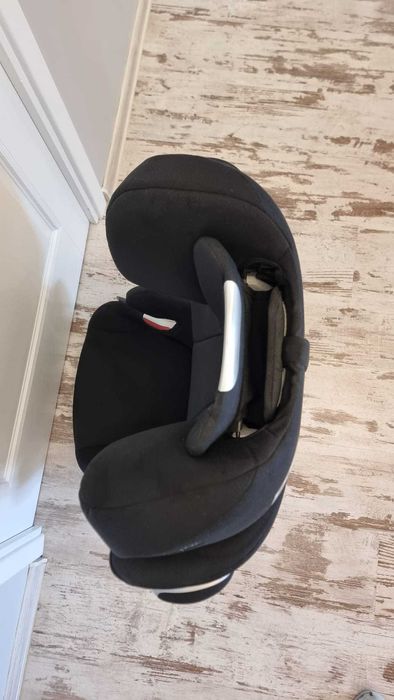Cybex Platinum Solution Q3-Fix ISOFIX – czarny, stan wzorowy, 15-36 kg