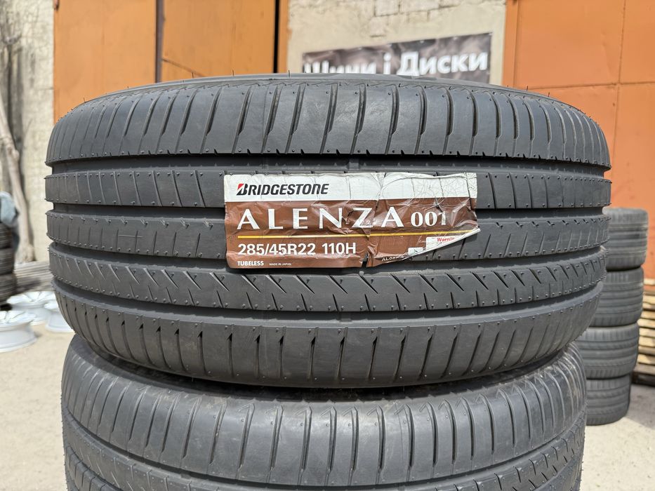 285/45 r22 Bridgestone Alenza 001 Резина летняя НОВАЯ Japan