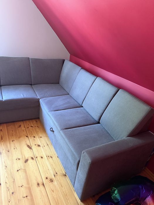 Kanapa narożna z funkcja spania