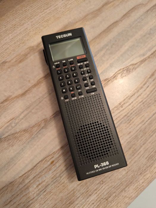 Radio pełnozakresowy odbiornik radiowy TECSUN PL368 DSP FM AM SSB