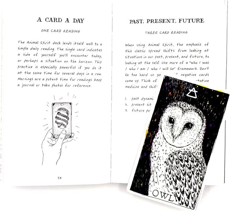 Tarot Animal Spirit baralho + guia - Kim Krans - NOVO - PORTES GRÁTIS