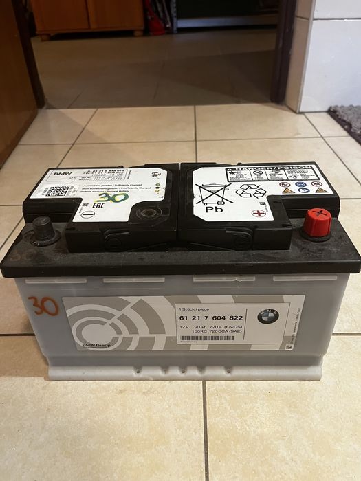 Akumulator BMW 12V 90Ah, 90Ah AGM, 105Ah AGM Zobacz!