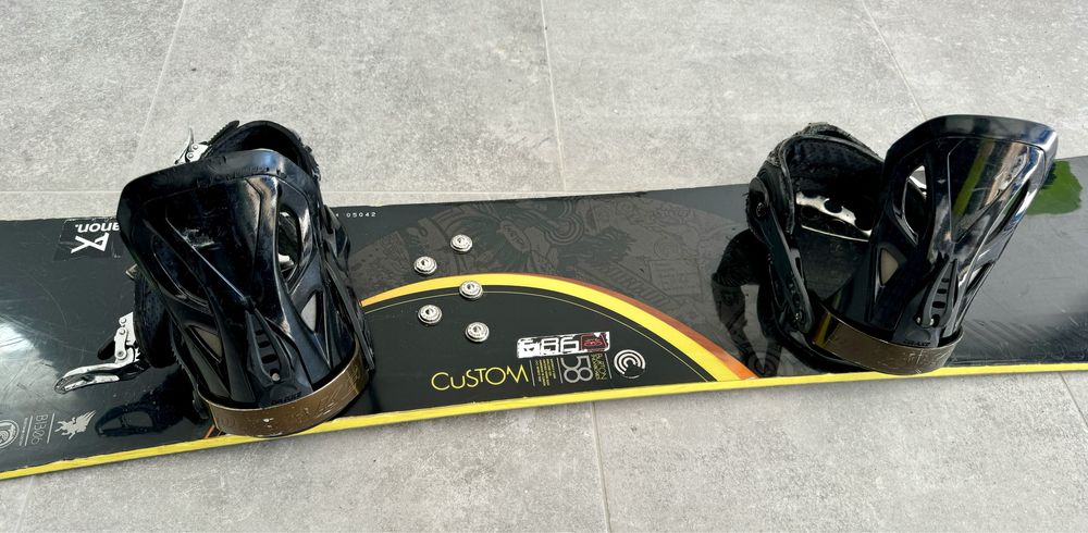 Burton Snowboard Custom 58 10Th Anniversary Model 58