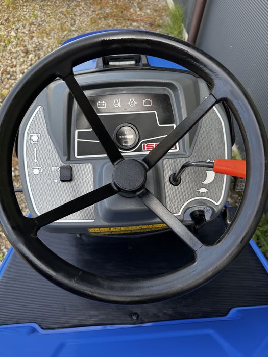 Traktorek kosiarka Iseki SXG 216 diesel hydrostat SERWISOWANY + pług