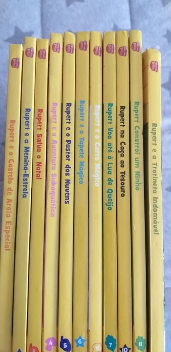 11 livros rupert