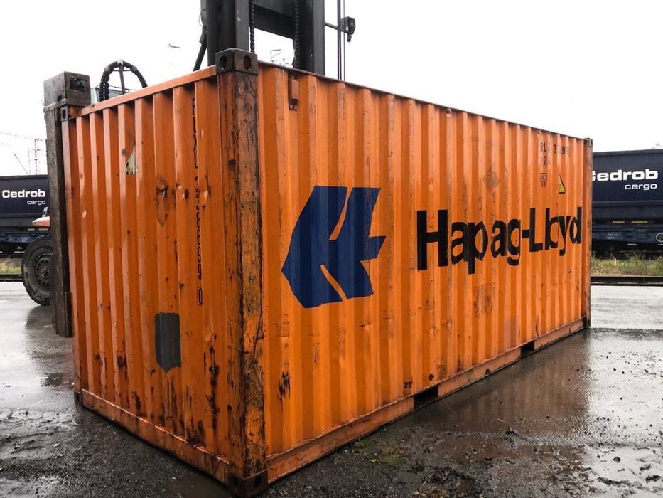 Kontener morski magazynowy budowlany 20DV 6 - metrowy