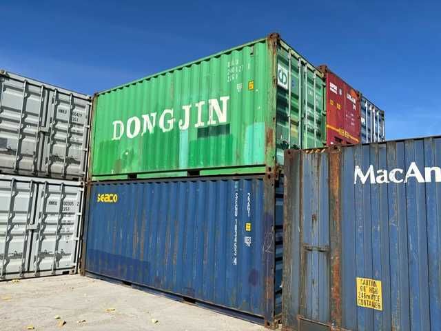 Kontener morski magazynowy budowlany 20 DV używany – TS-CONT