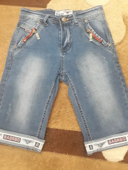 Джинсові шорти хлопчячі