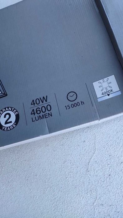 Painel LED 4600 lumens 120x30