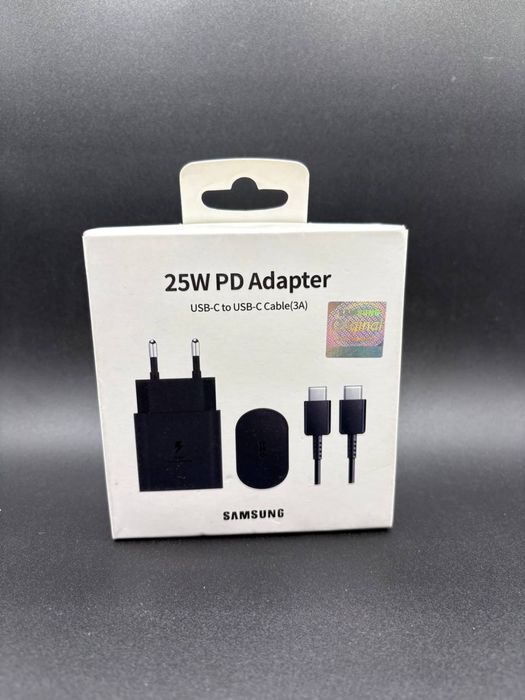 Зарядний пристрій Samsung 25W PD Adapter з кабелем USB-C