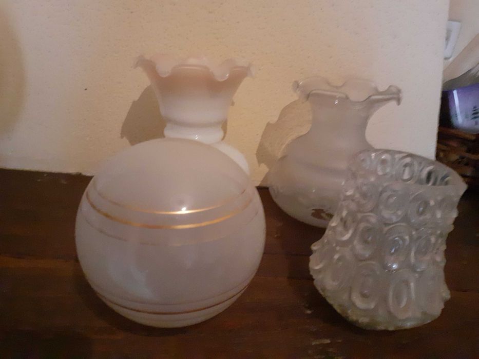 Globos de candeeiros - novos