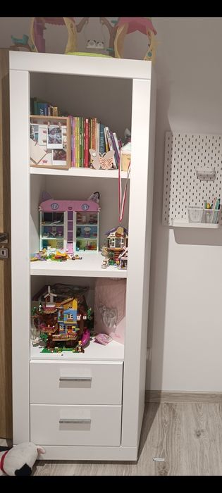 Regał biały Agata Meble