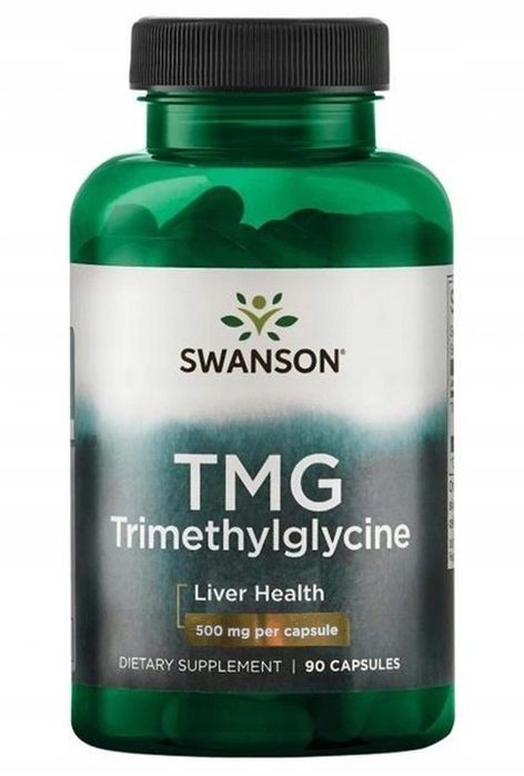 swanson tmg 500mg 90k betaina bezwodna trimetyloglicyna