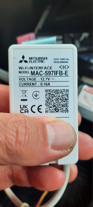 3x Controladores WiFi AC Mitsubishi MAC-597IF