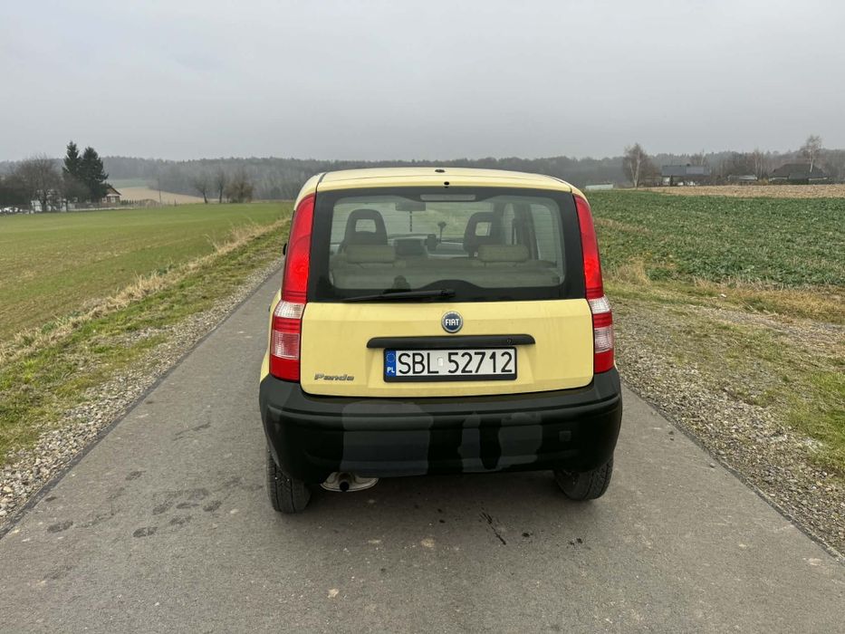 Fiat panda 1.1 60 km benzyna, nowe opony zimowe, wspomaganie, ABS.