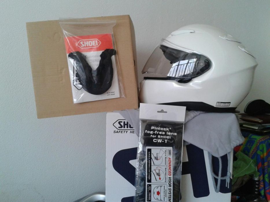 Shoei XR último novo na caixa.