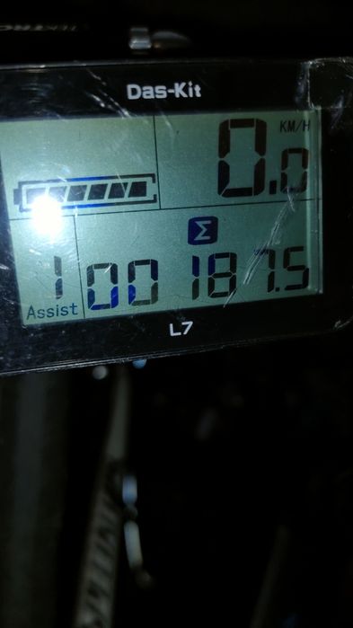 Bicicleta eléctrica com 187 km