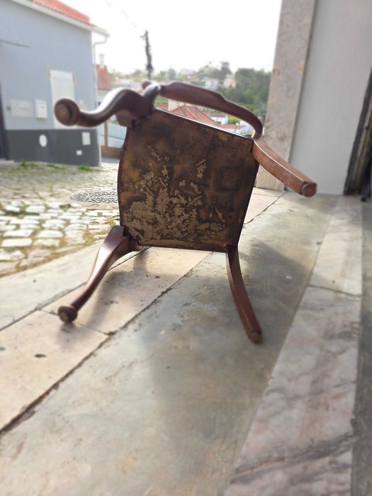 cadeira anos 50 de encosto