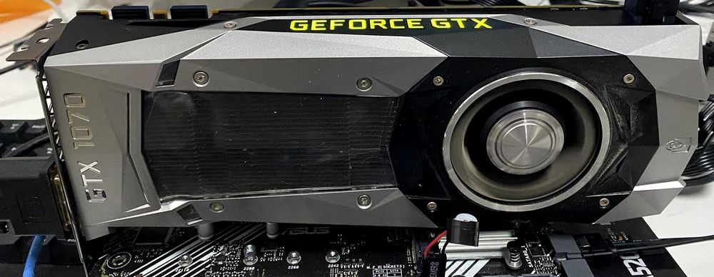 Placa de Video GTX 1070 8GB NVIDIA