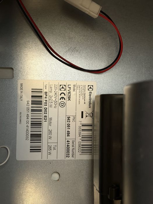 Похила витяжка Electrolux LFV629K 90 см