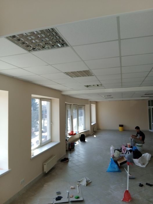 Безповітряне фарбування комерційних об'єктів