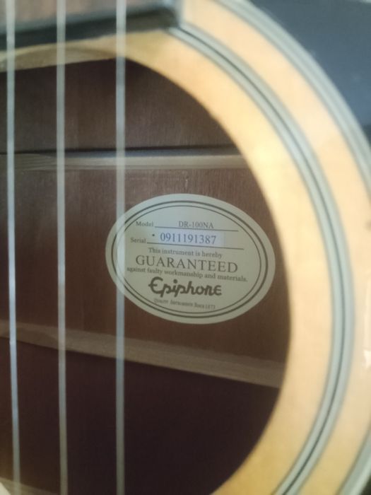 Гітара акустична Epiphone DR-100 NА