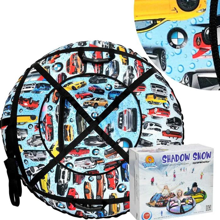 Тюбинг - ватрушка 100см санчата, пончик