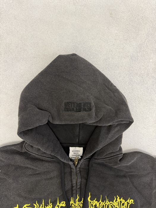 зип худи Vetements Pandeamon 2025 Balenciaga Rick owen