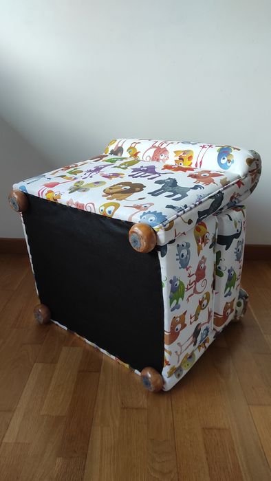 Poltrona criança sofá desenhos animados como.novo