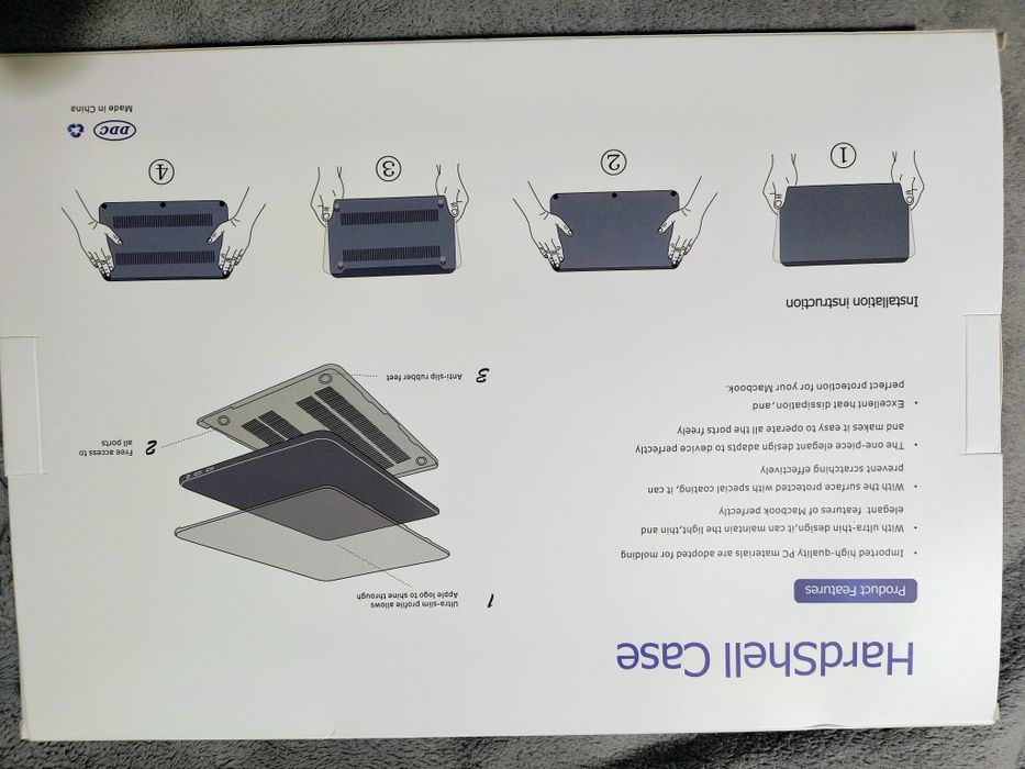 Чохол пластиковий для MacBook Pro 16 M1 A2485 2021 Тропіки / Tropics