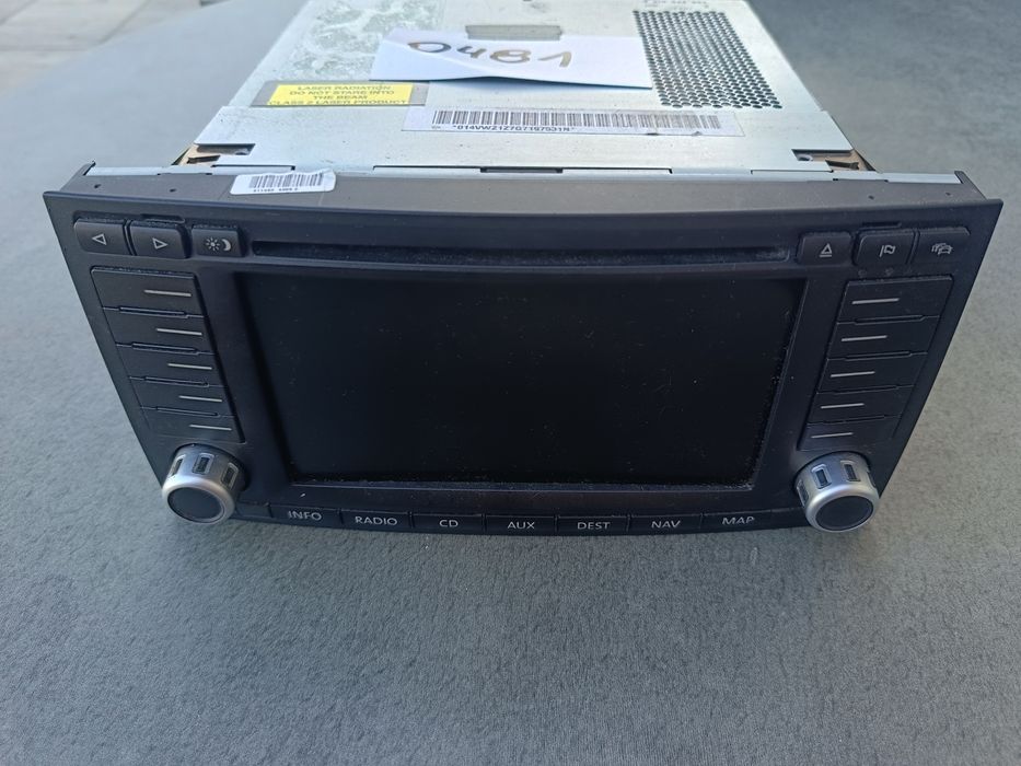VW T5 Multivan radio Blaupunkt z nawigacja 7H0035191k
