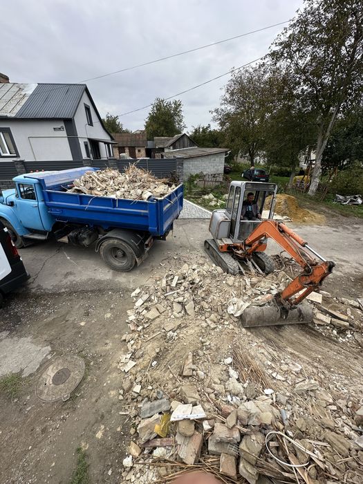Щебінь відсів пісок чорнозем.Вивіз будівельного сміття