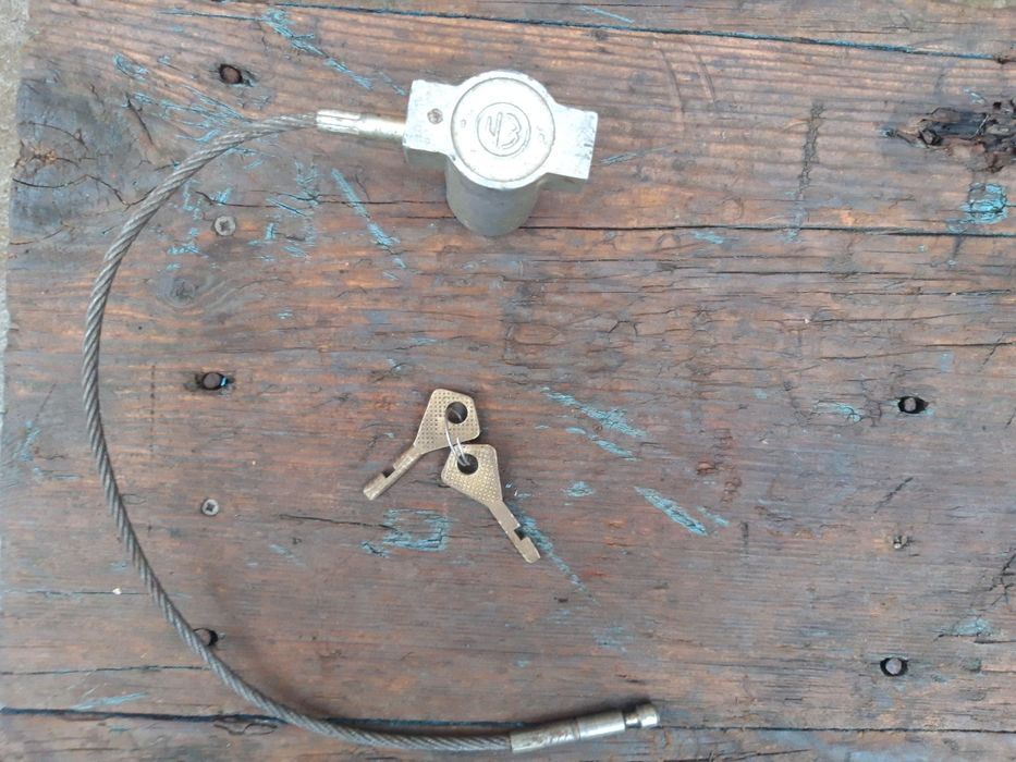 Замок велосипедний трос