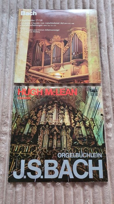 Winyl J.S. BACH Zestaw 4szt. Płyty winylowe.  Idealny stan.