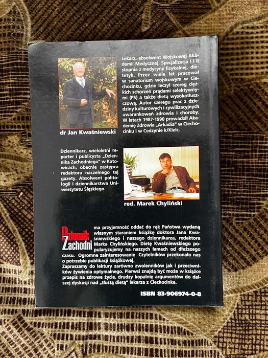 Dieta optymalna Jan Kwaśniewski