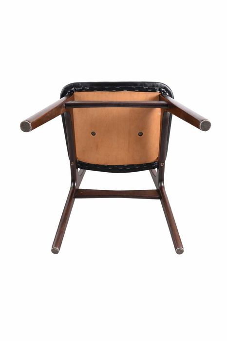 Kpl stół i 4 krzesła palisander Dania –Schonning & Elgaard 1960r 120cm