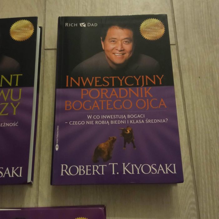 Inwestycyjny poradnik +Kwadrant przepływu pieniędzy Kiyosaki