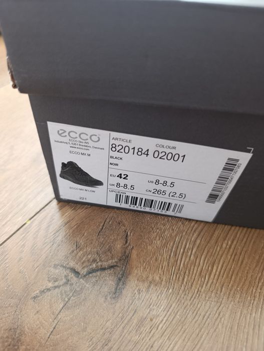 Buty trekkingowe Ecco/mx czarne