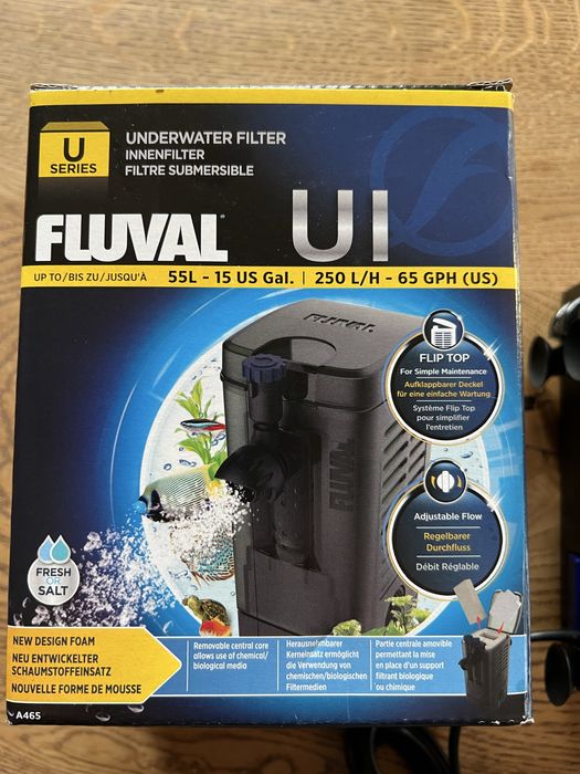 Filtr akwariowy Fluval U1 plus 2 wklady